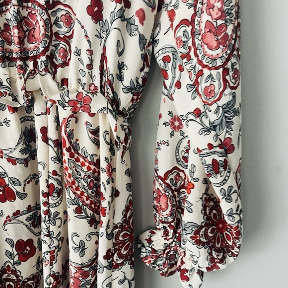 Banana Republic Paisley Long Sleeve Dress - Picture 3 of 7